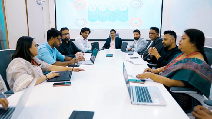 Team at work